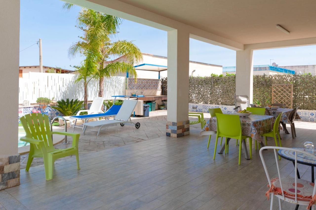 Villa Con Piscina Alcamo Marina Exterior foto