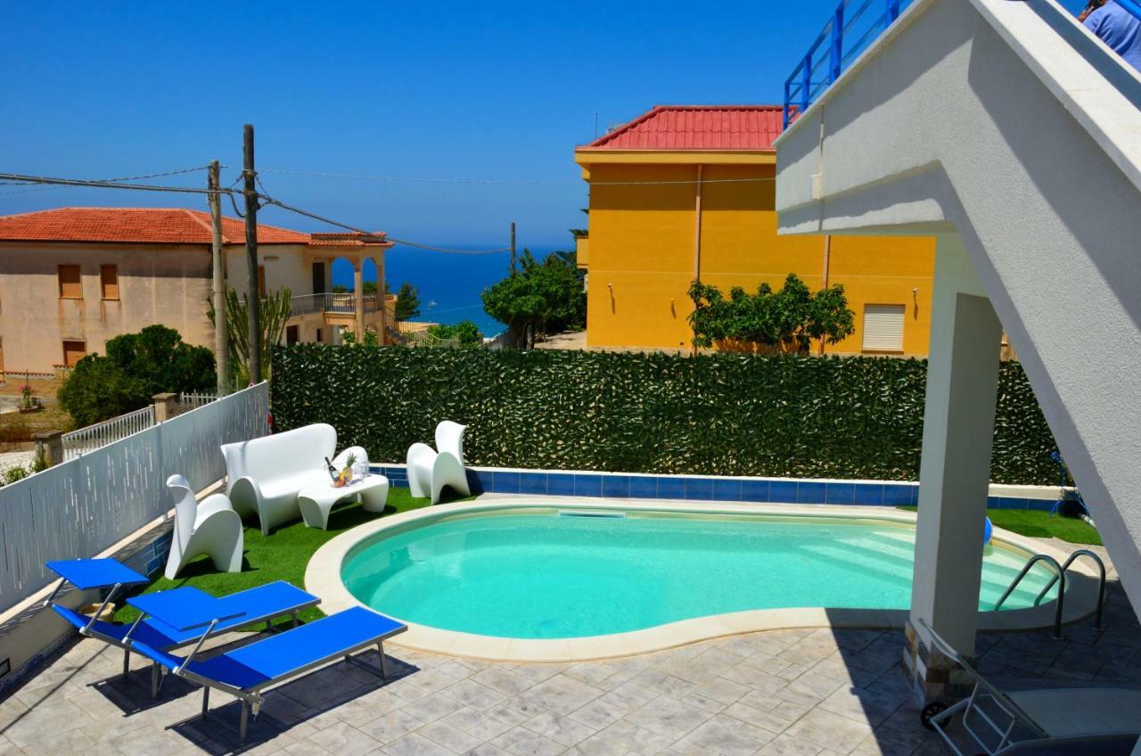 Villa Con Piscina Alcamo Marina Exterior foto